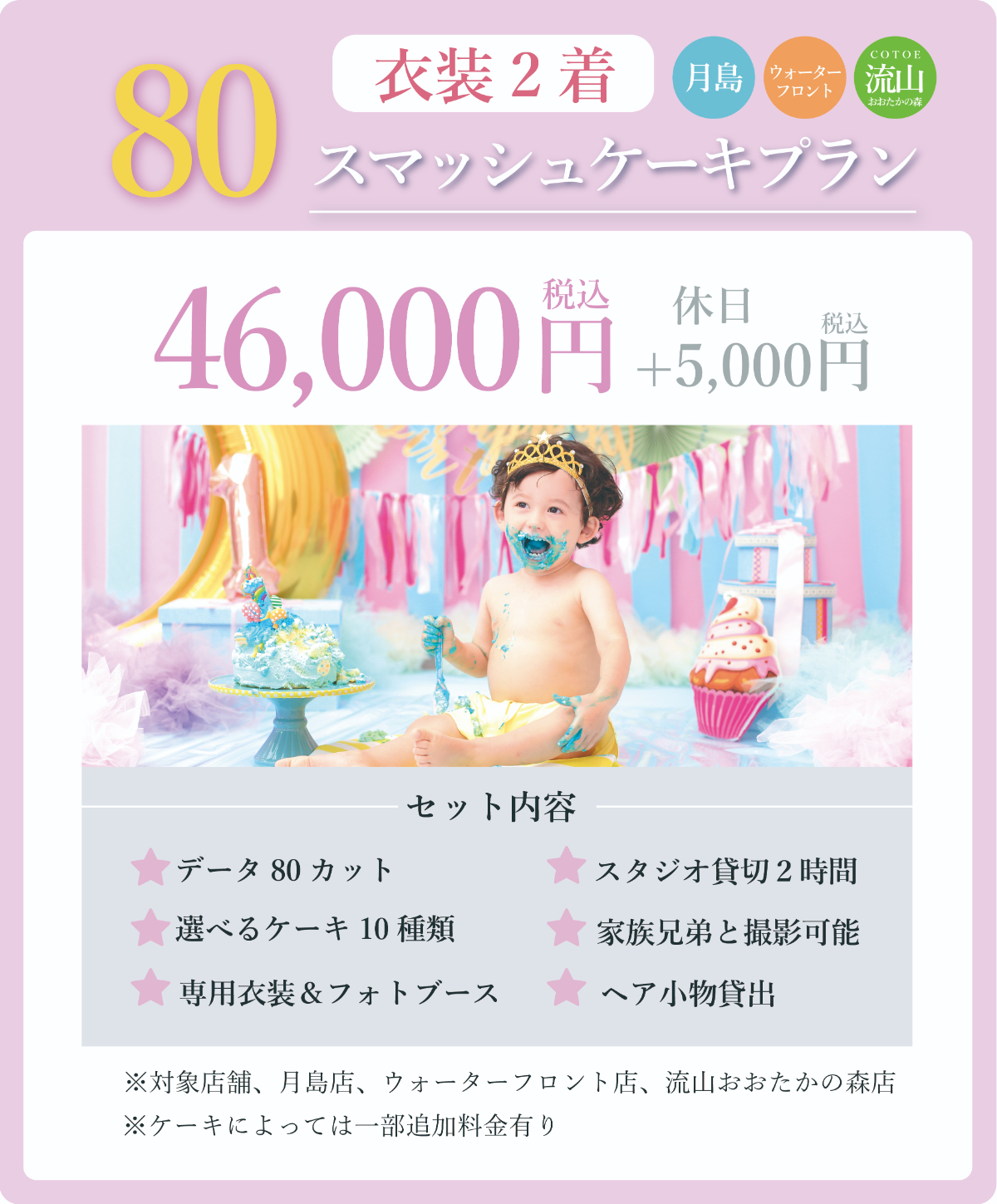 データ80スマッシュケーキプラン
