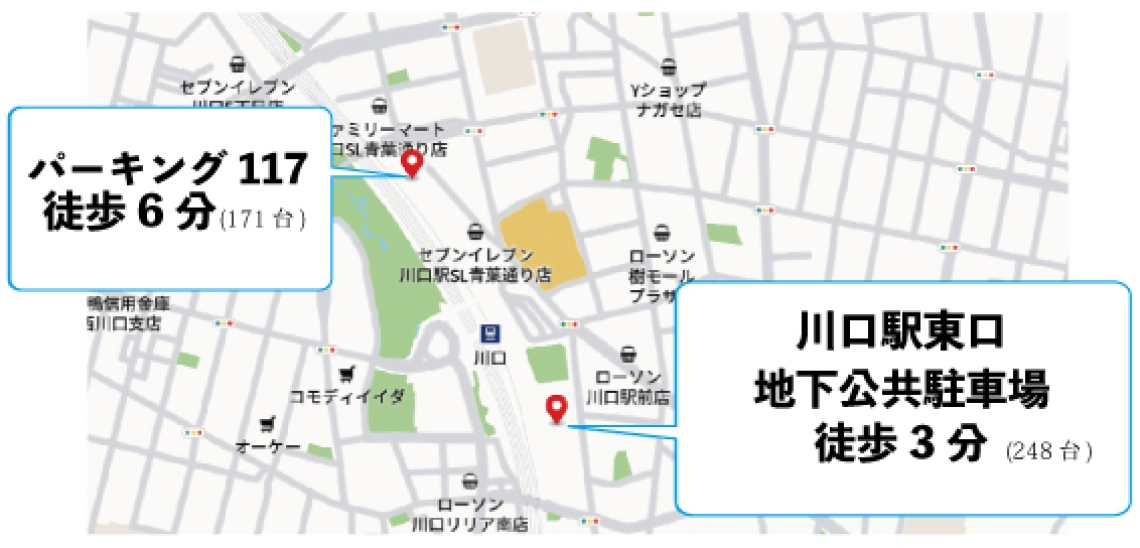 駐車場川口